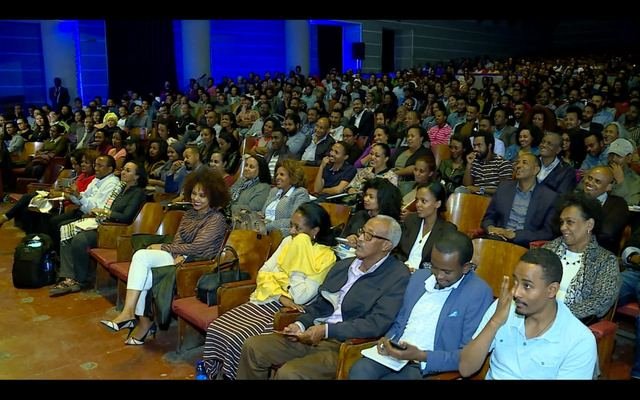 Full auditorium at a Mindset public lecture