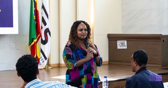 Speaker at a session